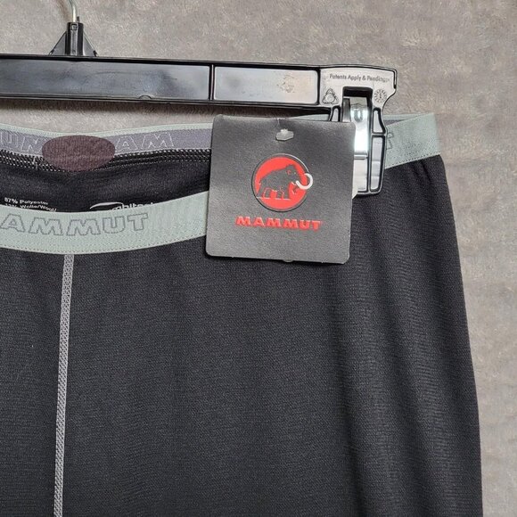 Mammut Pants Womens Large Warm Symbitech Base Layer Wool Blend Outdoor Hiking - Picture 3 of 14